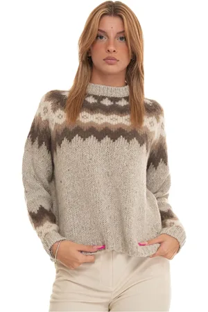 Woolrich Tile Print Oversize Pullover