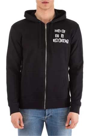 VALENTINO Zip-throughs, male, , XS, Hoodie Jamie Reid