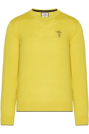 Aeronautica Militare Round-neck Knitwear, male, , XL, Maglia - 100% Composition - Product Code: 232Ma1388L415-57523