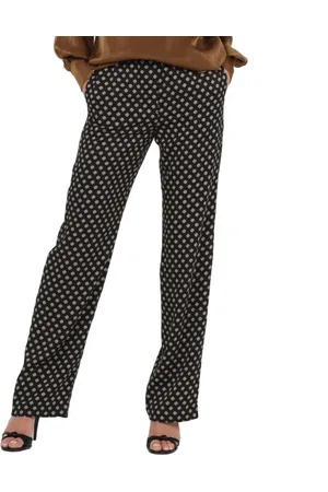 Michael Kors Straight edallion print trousers