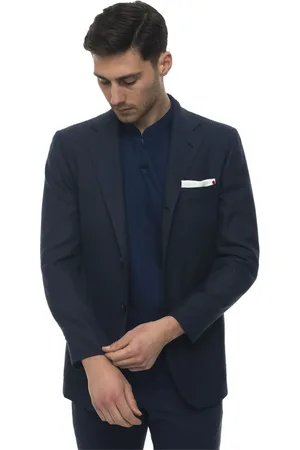 Kiton Formal Blazers, male, , L, Handmade Deconstructed Blazer with 3 Buttons