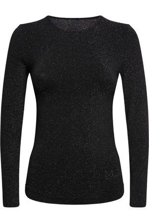 MVP Wardrobe Metallic Top Long Sleeves
