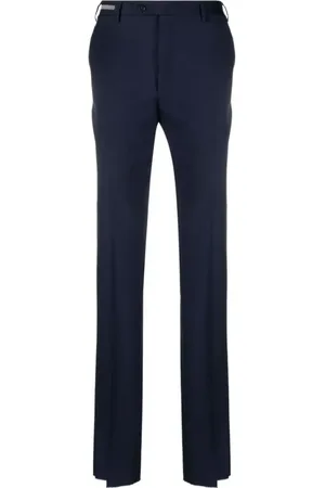 corneliani Slim-fit Trousers, male, , XL, Wool Trousers, 100% Virgin Wool