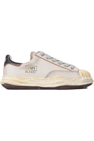 MIHARA YASUHIRO Blakey Leather Trainers