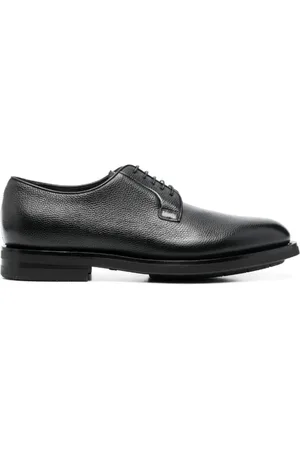 santoni Business Shoes, male, , 9 1/2 UK, Leather Derby Shoes