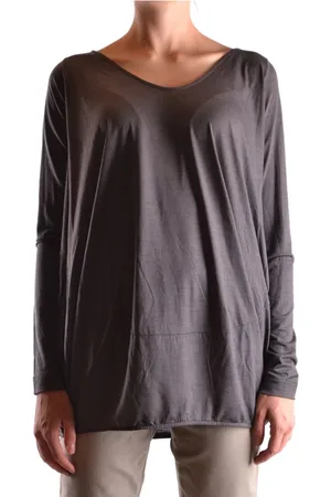 Aspesi Blouses, female, , M, Modest Oversized Purple Blouse