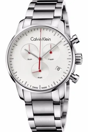 Calvin Klein Watches, male, , ONE SIZE, Elegant and Functional Silver Quartz Watch