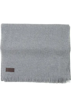 CANALI Winter Scarves, male, , ONE SIZE, Classic Wool Scarf with Diagonal Print