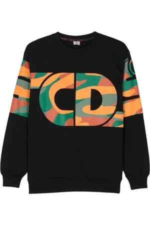 GCDS Sweatshirts, unisex, , 12 Y, Multicolor Logo Print Jumper