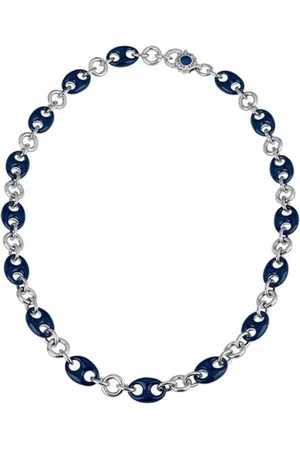 CHANTECLER Necklaces, female, , ONE SIZE, Enamel Silver Necklace