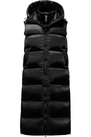 Bomboogie Long Down Vest in Bright Nylon
