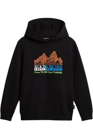 Napapijri Hooded Sweatshirt with Front Print