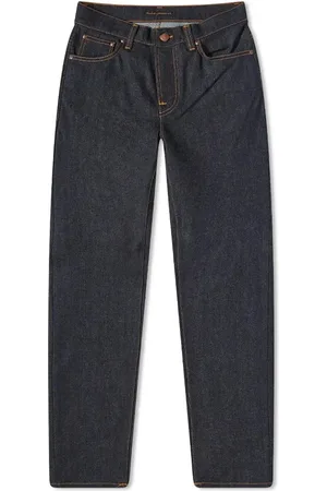 Nudie Jeans Straight Jeans, male, , W31 L31, Jeans Grim Tim Dry True