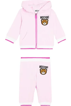 Moschino Sets, unisex, , 9 M, Complete sportswear set with sweatshirt and undergarment.
