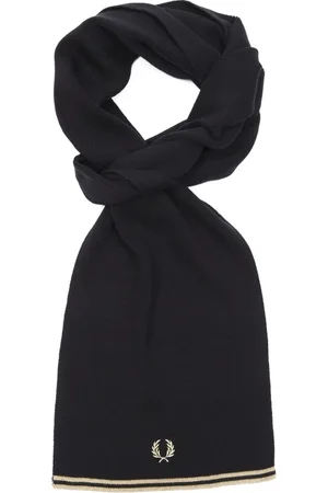 Fred Perry Scarves, male, , ONE SIZE, Double Line Scarf