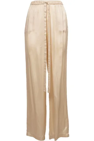 Aspesi Wide Leg Viscose Trousers
