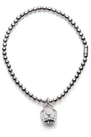 CHANTECLER Bracelets, female, , M, Bell-shaped Silver Bracelet for Women