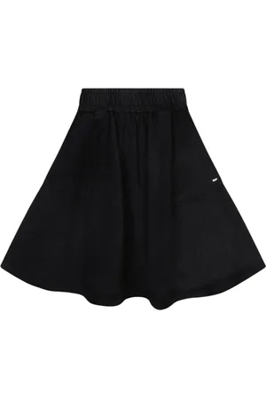 DKNY Skirts, female, , 8 Y, Long Flared Sweat Skirt with Elastic Waist