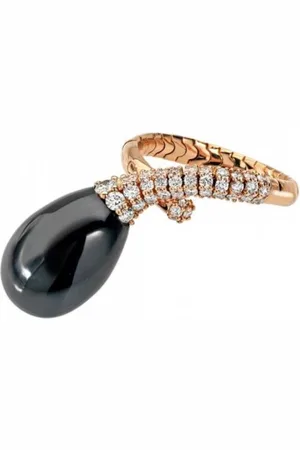 CHANTECLER Joyful Onyx Diamond Ring