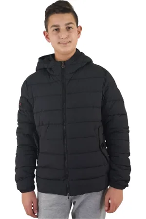 Peuterey Winterjackets, unisex, , 14 Y, Quilted Nylon Fullzip Hooded Jacket