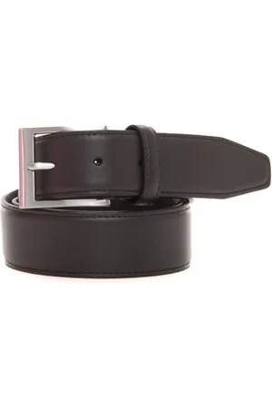 CANALI Belts, male, , 115 CM, Classic Leather Belt