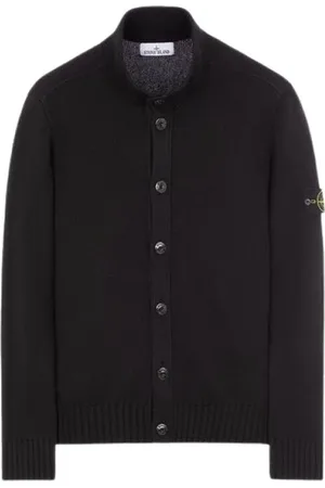 Stone Island Cardigans, male, , M, Winter Cotton Cardigan