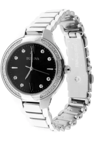 BULOVA 96R207 Black Diamonds Dial Watch