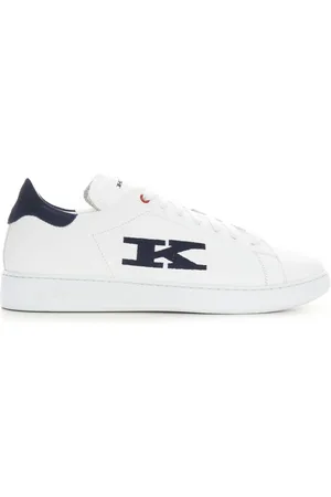 Kiton Laced Trainers with Contrasting Heel