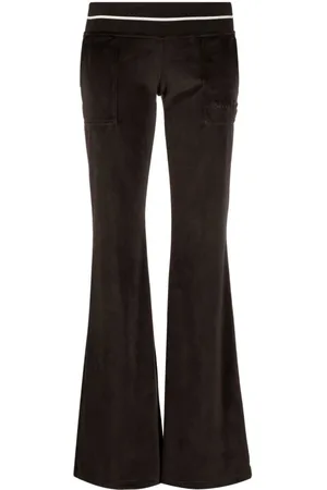 Palm Angels Wide Trousers, female, , L, Wide Leg Trousers