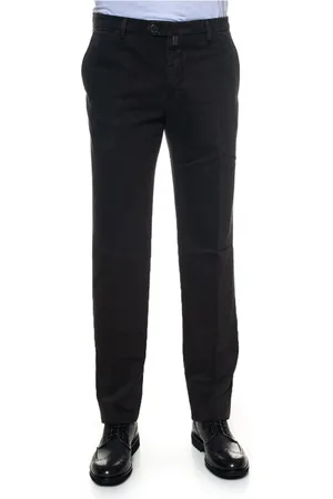 Kiton Chinos, male, , W36, Handmade Brown Chino with Steel Buttons