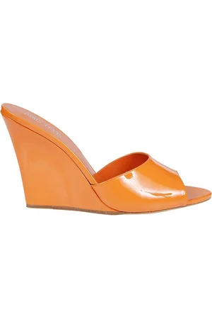 PARIS TEXAS Wedges, female, , 6 UK, Carrot Slip-On Wedge Sandals