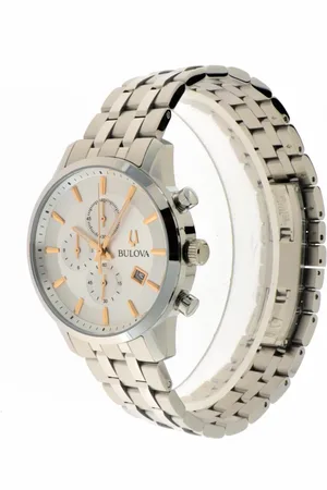 BULOVA Watches, female, , ONE SIZE, Sutton Chrono Stainless Steel Watch