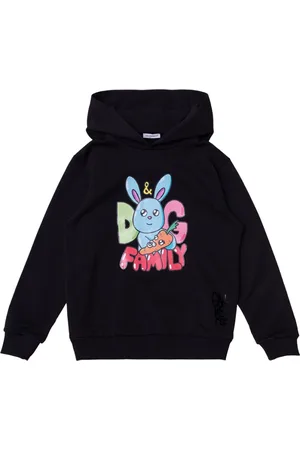 Dolce & Gabbana Sweatshirts, unisex, , 6 Y, Colorful Graphic Rabbit Training Shirt