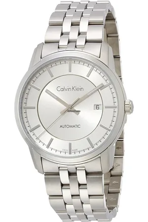 Calvin Klein Elegant Silver Watch with Automatic Dial