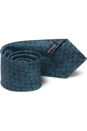 Kiton Ties, male, , ONE SIZE, Geometrical Fantasy Silk Tie