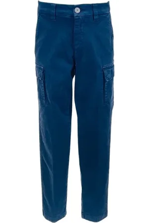 Aeronautica Militare Trousers, male, , 12 Y, Cargo Trousers in Gabardine