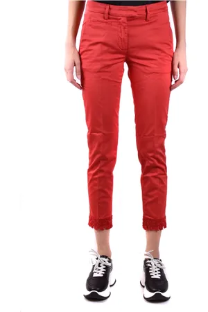 Dondup Cropped Trousers, female, , W28, Double Trouser Trousers