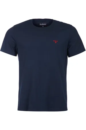 Barbour T-Shirts, male, , M, Sports T-Shirt in Navy