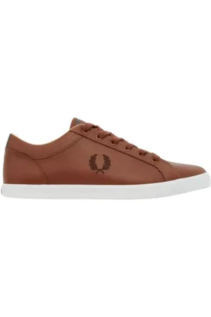 Fred Perry Sneakers, male, , 7 UK, Baseline Leather Tennis Shoes