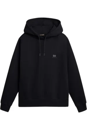 Napapijri Closed Hoodie with Flag Logo Embroidery