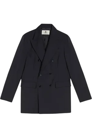 BARENA Double-breasted Jacket with Spear Lapel
