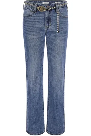 Guess Straight Jeans, female, , W27, Classic Straight Leg Mid-Rise Jeans