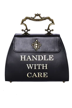 Moschino Handbags, female, , ONE SIZE, Accordion Small Leather Shoulder Bag