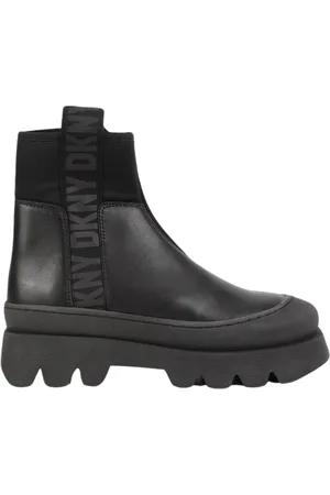 DKNY Chelsea Boots, female, , 3 UK, Leather Chelsea Boots with Velcro Closure