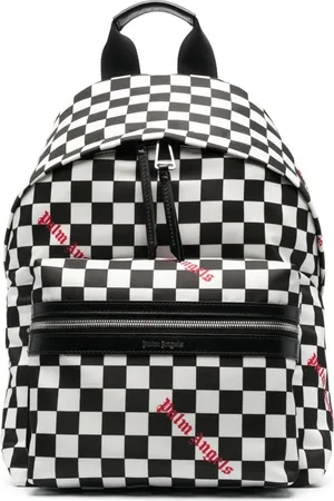 Palm Angels Damier Check Logo Backpack
