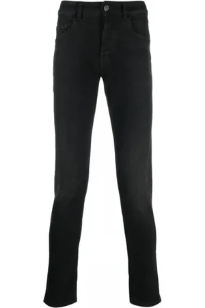 LARDINI Dark Grey Skinny Jeans