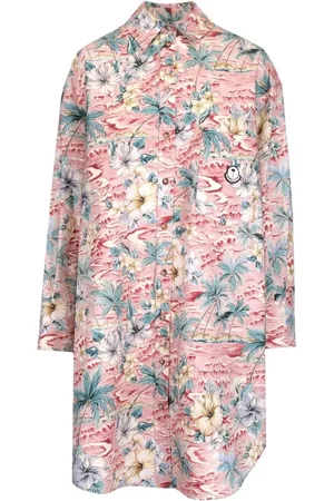 Moncler Shirts, female, , S, Patterned Shirt Dress
