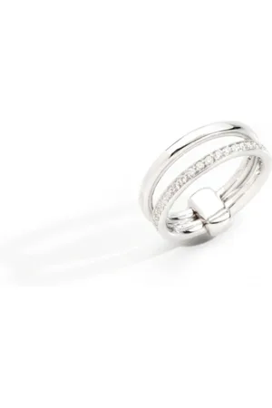 Pomellato 18kt White Gold Diamond Ring