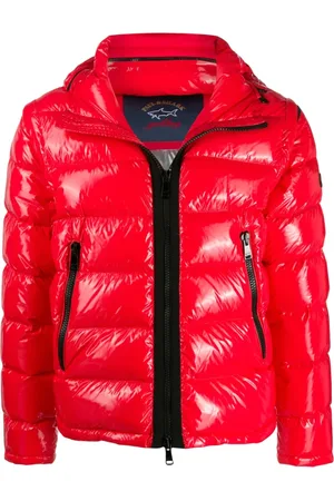 Paul & Shark Down Jackets, male, , XL, Quilted Puffer Jacket with Removable Sleeves