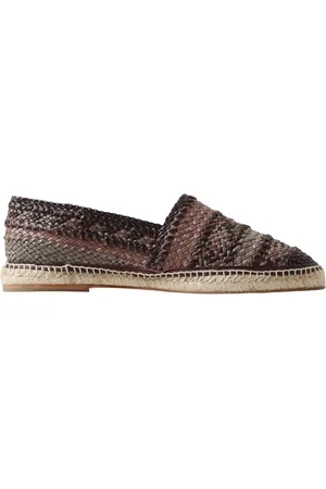 Dolce & Gabbana Espadrilles, male, , 7 UK, Buffalo Leather Slip-On Espadrilles